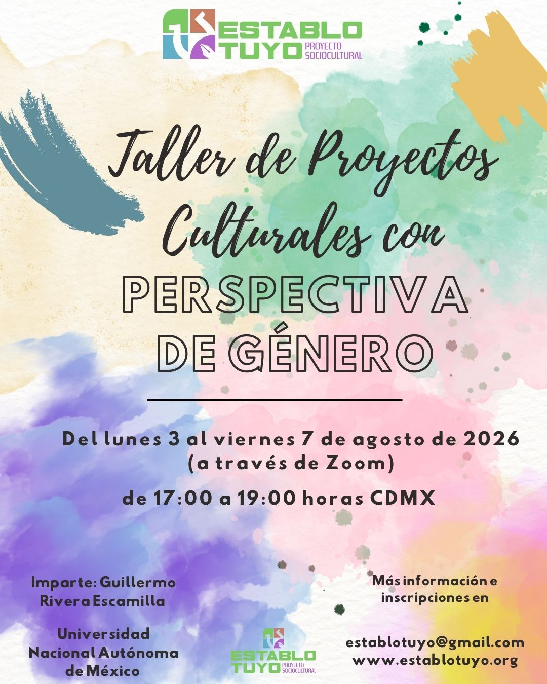 Perspectiva de género para transformar la gestión cultural